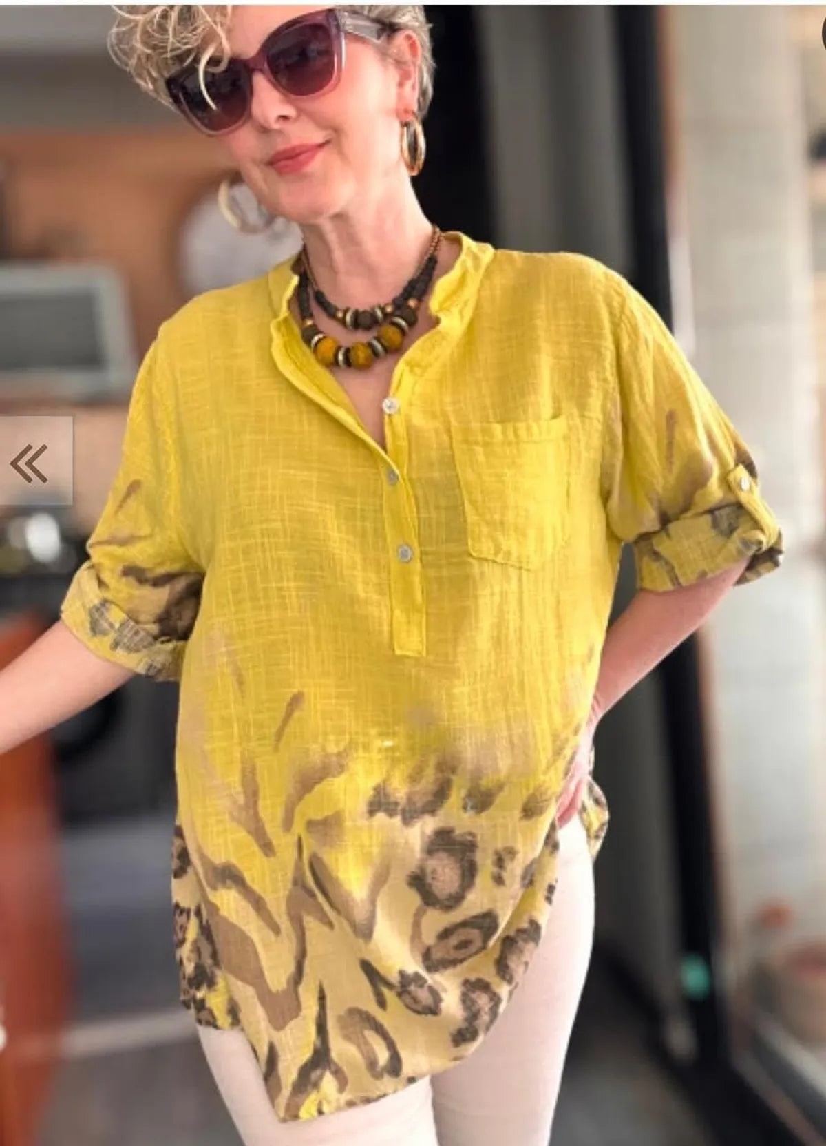LILNE FLORAL SHIRT