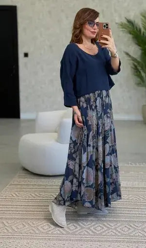Premium Floral Maxi Dress